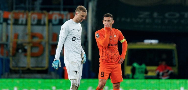 2026.03.20 Lublin
Pilka nozna PKO Ekstraklasa sezon 2025/2026
Motor Lublin - KGHM Zaglebie Lubin
N/z Jasmin Buric Damian Dabrowski
Foto Tomasz Folta / PressFocus

2026.03.20 Lublin
Football PKO Ekstraklasa season 2025/2026
Motor Lublin - KGHM Zaglebie Lubin
Jasmin Buric Damian Dabrowski
Credit: Tomasz Folta / PressFocus