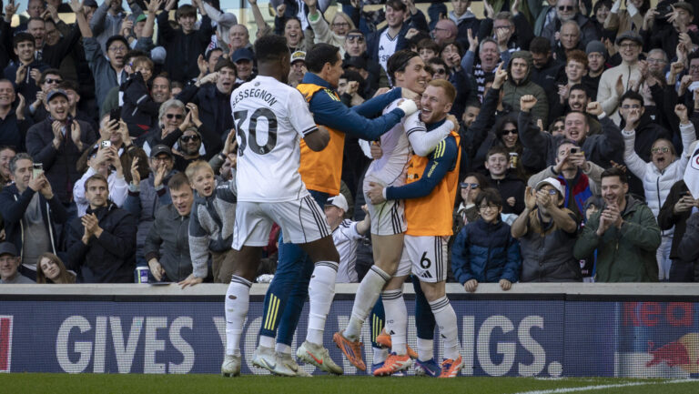 Harry Wilson of Fulham goal celebration with team mates during the Premier League match between Fulham and Burnley at Craven Cottage on March 21, 2026 in London, England. (Photo by Pedro Soares / SPP/Sipa USA)
2026.03.21 Londyn
pilka nozna liga angielska
Fulham - Burnley
Foto SPP/SIPA USA/PressFocus

!!! POLAND ONLY !!!