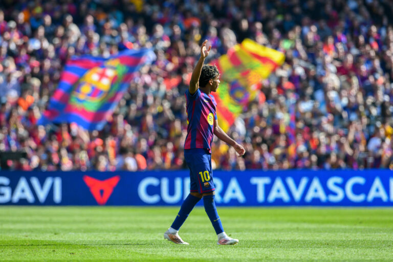 FC Barcelona, Barca v RAYO VALLECANO SPOTIFY CAMP NOU.BARCELONA. March 22,2026 FC BARCELONA vs RAYO VALLECANO March 22 ,2026 Lamine Yamal 10 of FC Barcelona during the match between FC Barcelona and Rayo Vallecano corresponding to the twenty-nine day of La Liga EA Sports at at Spotify Camp Nou in Barcelona, Spain. Barcelona ESP Copyright: xS.xRosx
2026.03.22 Barcelona
pilka nozna liga hiszpanska
FC Barcelona - Rayo Vallecano

Foto IMAGO/PressFocus

!!! POLAND ONLY !!!