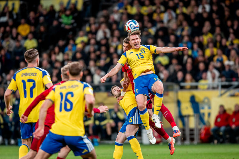 2026.03.31 Sztokholm
Pilka nozna Kwalifikacje Mistrzostw Swiata 2026, Solna, Strawberry Arena, final barazy
Szwecja - Polska
N/z Carl Starfelt
Foto Mateusz Porzucek PressFocus

2026.03.31 Sztokholm
Stockholm, Football - FIFA World Cup 2026 Qualifying round, final play-off
Sweden - Poland
Szwecja - Polska
Carl Starfelt
Credit: Mateusz Porzucek PressFocus