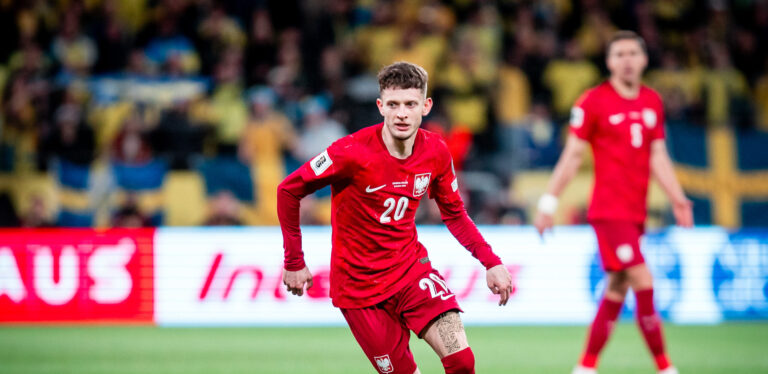 2026.04.31 Sztokholm
Pilka nozna Kwalifikacje Mistrzostw Swiata 2026, Solna, Strawberry Arena, final barazy
Szwecja - Polska
N/z Sebastian Szymanski
Foto Mateusz Porzucek PressFocus

2026.04.31 Sztokholm
Stockholm, Football - FIFA World Cup 2026 Qualifying round, final play-off
Sweden - Poland
Szwecja - Polska
Sebastian Szymanski
Credit: Mateusz Porzucek PressFocus