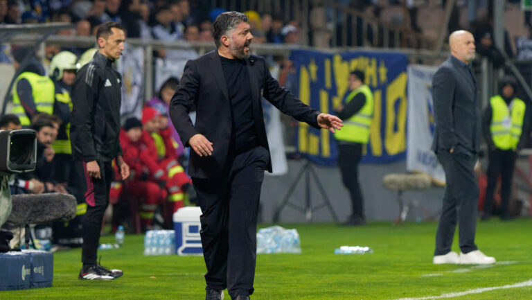 Gennaro Gattuso head coach of Italy  during  European Qualifiers PlayOff - Bosnia and Herzegovina vs Italy, FIFA World Cup match in Zenica, Bosnia and Herzegovina, March 31 2026 (Photo by Emmanuele Mastrodonato/IPA Sport / ipa-agency.net/IPA/Sipa USA)
2026.03.31 Zenica
pilka nozna , eliminacje , kwalifikacje do Mistrzostw Swiata 2026 , baraze
Bosnia i Hercegowina - Wlochy
Foto IPA/SIPA USA/PressFocus

!!! POLAND ONLY !!!