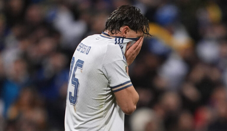 Pio Esposito of Italy missed penality during the final soccer match for the qualification for the 2026 World Cup between Bosnia Herzegovina and Italy at the Stadion Bilino Polje in Zenica, Bosnia Erzegovina. - March  31 , 2026. Sport - Soccer . (Photo by Fabio Ferrari/LaPresse)  (Photo by Fabio Ferrari/LaPresse/Sipa USA)
2026.03.31 Zenica
pilka nozna , eliminacje , kwalifikacje do Mistrzostw Swiata 2026 , baraze
Bosnia i Hercegowina - Wlochy
Foto LaPresse/SIPA USA/PressFocus

!!! POLAND ONLY !!!