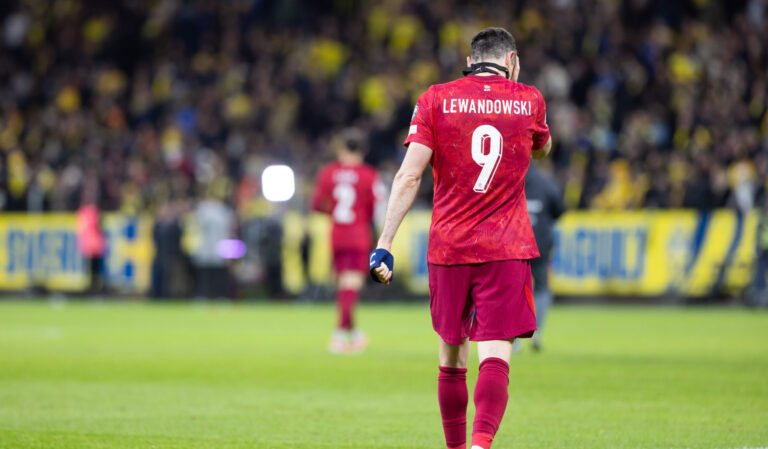 2026.03.31 Sztokholm
Pilka nozna Kwalifikacje Mistrzostw Swiata 2026
Szwecja - Polska
N/z Robert Lewandowski
Foto Marcin Karczewski / PressFocus

2026.03.31 Stockholm
Football - FIFA World Cup 2026 Qualifying round
Sweden - Poland
Robert Lewandowski
Credit: Marcin Karczewski / PressFocus