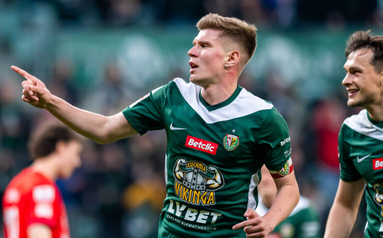 2026.04.04 Wroclaw
pilka nozna Betclic 1.Liga sezon 2025/2026
Slask Wroclaw - Pogon Siedlce
N/z Piotr Samiec-Talar cieszynka bramkla gol radosc
Foto Gleb Soboliev / PressFocus

2026.04.04 Wroclaw
Football - Polish Second division season 2025/2026
Slask Wroclaw - Pogon Siedlce
Piotr Samiec-Talar cieszynka bramkla gol radosc
Credit: Gleb Soboliev / PressFocus