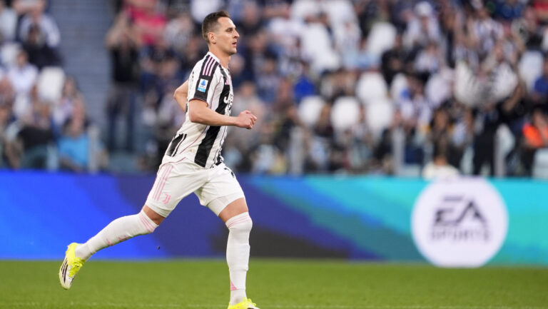 Juventus' Arkadiusz Milik during the Serie A soccer match between Juventus Fc and Genoa the Juventus Stadium in Turin, north west Italy - April 6, 2026. Sport - Soccer (Photo by Fabio Ferrari/LaPresse) (Photo by Fabio Ferrari/LaPresse/Sipa USA)
2026.04.06 Turyn
pilka nozna liga wloska
Juventus Turyn - Genoa CFC
Foto LaPresse/SIPA USA/PressFocus

!!! POLAND ONLY !!!