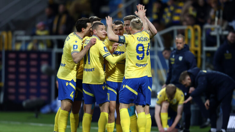 2026.04.07 Gdynia Pilka nozna PKO BP Ekstraklasa sezon 2025/2026 Arka Gdynia - Zaglebie Lubin N/z Oskar Kubiak gol bramka radosc Foto Piotr Matusewicz / PressFocus

2026.04.07 Gdynia
Football Polish PKO BP Ekstraklasa season 2025/2026 
Arka Gdynia - Zaglebie Lubin 
Oskar Kubiak gol bramka radosc 
Credit: Piotr Matusewicz / PressFocus