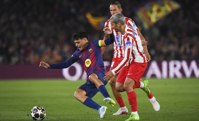 UEFA Champions League 2025 2026 quarter-final, FC Barcelona, Barca Atletico de Madrid, at Estadio Campo Nou in Barcelona Spain April 08, 2026, Barcelona, Barcelona, Spain: Pedri of FC Barcelona during the UEFA Champions League 2025 2026 quarter-final, FC Barcelona Atletico de Madrid, at Estadio Campo Nou in Barcelona Spain Barcelona Barcelona Spain *** UEFA Champions League 2025 2026 quarter final, FC Barcelona Atletico de Madrid, at Estadio Campo Nou in Barcelona Spain April 08, 2026, Barcelona, Barcelona, Spain Pedri of FC Barcelona during the UEFA Champions League 2025 2026 quarter final, FC Barcelona Atletico de Madrid, at Estadio Campo Nou in Barcelona Spain Barcelona Spain Barcelona Barcelona Spain Copyright: xPACOxLARGOx
2026.04.08 Barcelona
pilka nozna , Liga Mistrzow
FC Barcelona - Atletico Madryt
Foto IMAGO/PressFocus

!!! POLAND ONLY !!!