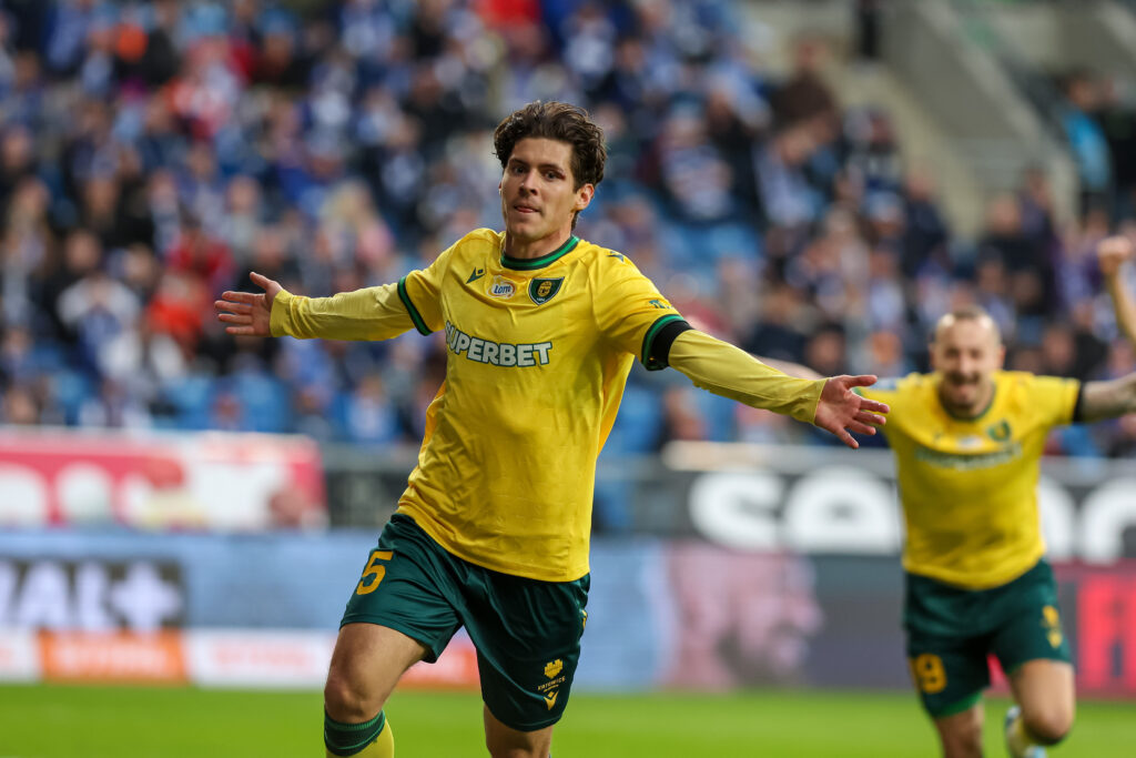 2026.04.12 Poznan
Pilka nozna Ekstraklasa sezon 2025/2026
Lech Poznan - GKS Katowice
N/z Eman Markovic gol radosc bramka
Foto Pawel Jaskolka / PressFocus

2026.04.12 Poznan
Football Polish Ekstraklasa season 2025/2026
Lech Poznan - GKS Katowice
Credit: Pawel Jaskolka / PressFocus