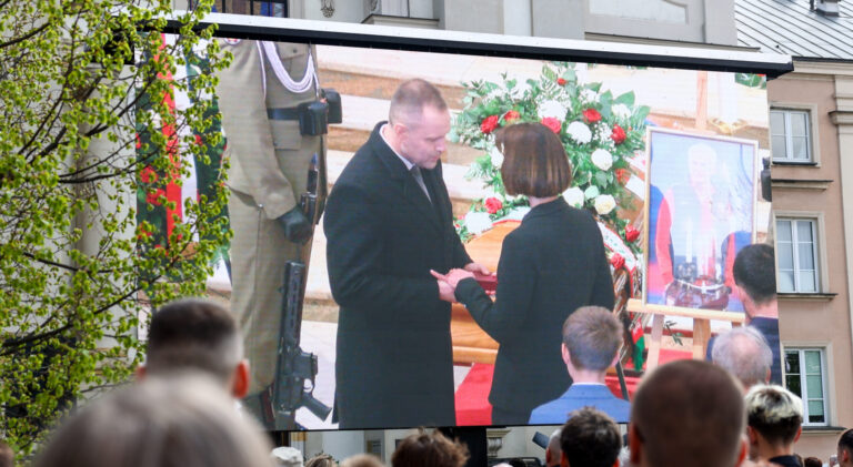 2026.04.16, Warsszawa, Pogrzeb Jacka Magiery, Jacek Magiera
N/z Karol Nawrocki
Foto Tomasz Jastrzebowski / Foto Olimpik / PressFocus

***

2026.04.16,  Warsszawa, Pogrzeb Jacka Magiery
Polish President Karol Nawrocki
Credit: Tomasz Jastrzebowski / Foto Olimpik / PressFocus