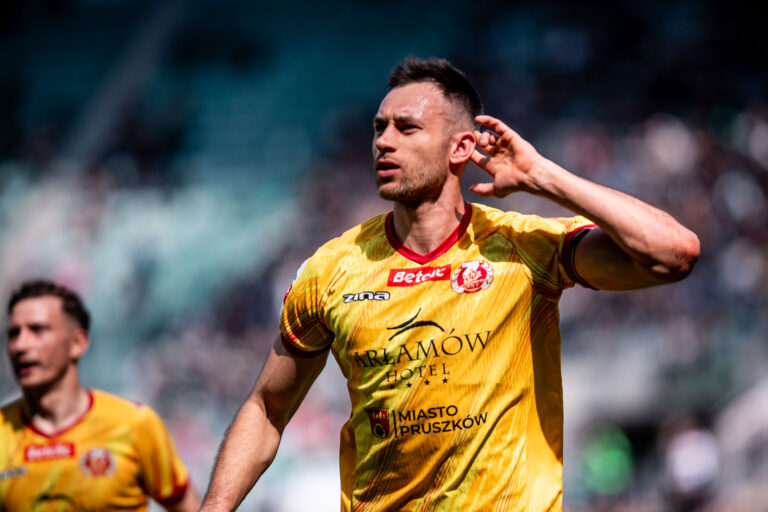 2026.04.18 Wroclaw
Pilka nozna, Betclic 1.Liga sezon 2025/2026
Slask Wroclaw - Znicz Pruszkow
N/z gol radosc bramka goal Jaroslaw Jach
Foto Mateusz Porzucek PressFocus

2026.04.18 Wroclaw
Football Polish Second division season 2025/2026
Slask Wroclaw - Znicz Pruszkow
gol radosc bramka goal Jaroslaw Jach
Credit: Mateusz Porzucek PressFocus