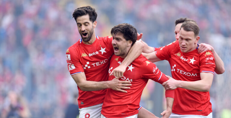 2026.04.19 Chorzow
Pilka nozna , Betclic I liga , sezon 2025/26
Ruch Chorzow - Wisla Krakow
N/z Pilkarze Wisly, Marc Carbo Bellapart, Frederico Fred Duarte, Julius Ertlthaler, Julian Lelieveld, radosc po bramce na 1-1, gol, bramka
Foto Krzysztof Porebski / PressFocus

2026.04.19 Chorzow
Football , Polish league, second level , 2025/2026 season
Ruch Chorzow - Wisla Krakow
Pilkarze Wisly, Marc Carbo Bellapart, Frederico Fred Duarte, Julius Ertlthaler, Julian Lelieveld, radosc po bramce na 1-1, gol, bramka
Credit: Krzysztof Porebski / PressFocus