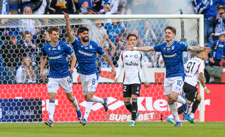 2026.04.26 Poznan
Pilka nozna Ekstraklasa sezon 2025/2026
Lech Poznan - Legia Warszawa
N/z Ali Gholizadeh gol radosc bramka Leo Bengtsson Patrik Walemark
Foto Pawel Jaskolka / PressFocus

2026.04.26 Poznan
Football Polish Ekstraklasa season 2025/2026
Lech Poznan - Legia Warszawa
Credit: Pawel Jaskolka / PressFocus