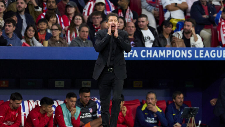 Atletico de Madrid head coach Diego Simeone during the UEFA Champions League match between Atletico de Madrid and Arsenal FC at Riyadh Air Metropolitano on April 29, 2026. - 29/04/2026 - Spain / Madrid / Madrid - PUBLICATIONxNOTxINxFRAxRUS LGMx/xLexPictorium LePictorium_0332804
2026.04.29 Madryt
pilka nozna , liga Mistrzow
Atletico Madryt - Arsenal Londyn
Foto IMAGO/PressFocus

!!! POLAND ONLY !!!