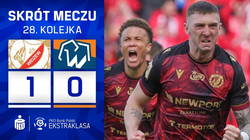 SKRÓT MECZU: Widzew Łódź 1:0 Bruk-Bet Termalica Nieciecza