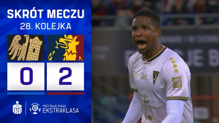 SKRÓT MECZU: Piast Gliwice 0:2 Pogoń Szczecin