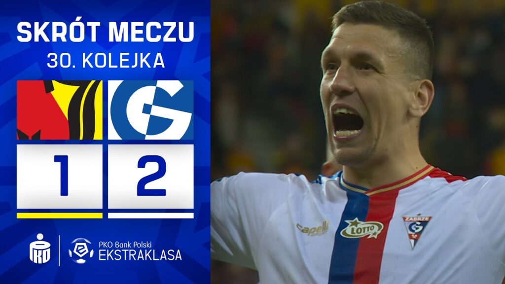 Skrót meczu: Jagiellonia Białystok 1:2 Górnik Zabrze