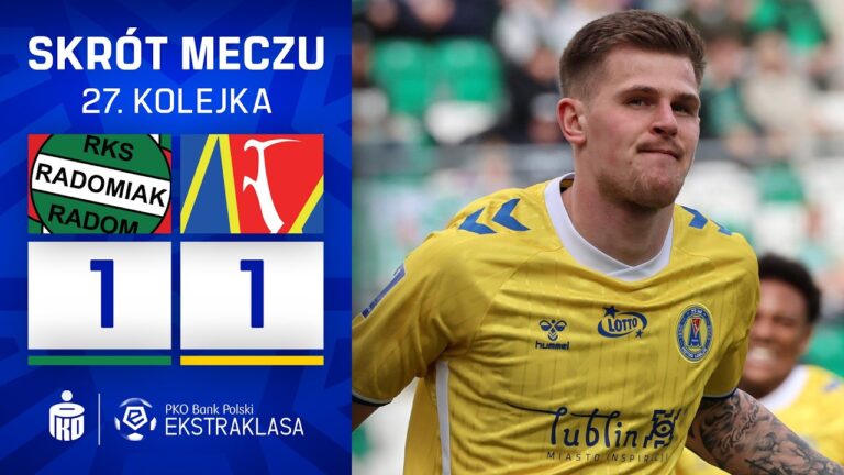 SKRÓT MECZU: Radomiak 1:1 Motor Lublin