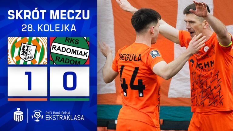 SKRÓT MECZU: Zagłębie Lubin 1:0 Radomiak Radom