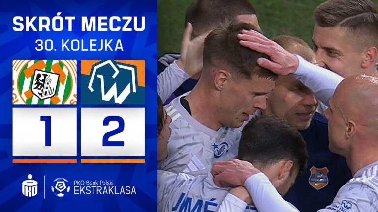 SKRÓT MECZU: Zagłębie 1:2 Termalica