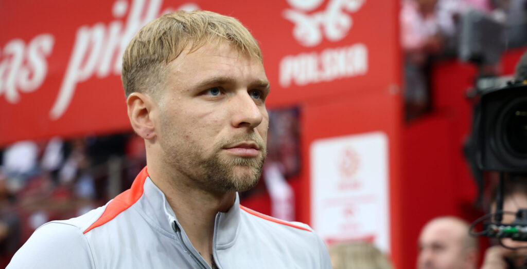 2024.06.10 Warszawa Pilka nozna Mecz towarzyski przed UEFA Euro 2024 Polska - Turcja N/z Tymoteusz Puchacz Foto Piotr Matusewicz / PressFocus

2024.06.10 Warszawa
Football Friendly game before UEFA Euro 2024
Poland - Turkey
Tymoteusz Puchacz 
Credit: Piotr Matusewicz / PressFocus