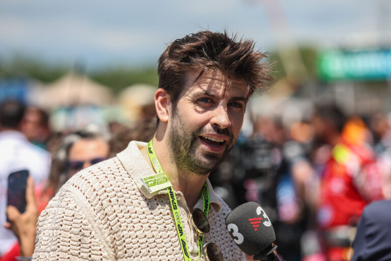 Gerard Pique former FC Barcelona players during the Formula 1 Aramco Gran Premio de Espana 2024, 10th round of the 2024 Formula One World Championship from June 21 to 23, 2024 on the Circuit de Barcelona-Catalunya, in Montmelo, Spain (Photo by /Sipa USA)
2024.06.23 -
Formula 1 F1
Grand Prix Hiszpanii 2024
Foto IPA/SIPA USA/PressFocus

!!! POLAND ONLY !!!