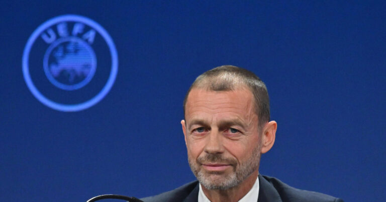 49th UEFA CONGRESS ALEKSANDER CEFERIN president of UEFA 49th UEFA Congress at Sava center, Belgrade 03.04.2025. Foto: Fudbal, UEFA, 49th Congress Belgrade Sava centar Serbia Copyright: xMarkoxMetlas/xMNxPressx
2025.04.03 Belgrad
pilka nozna 
49. Kongres UEFA
Foto IMAGO/PressFocus

!!! POLAND ONLY !!!