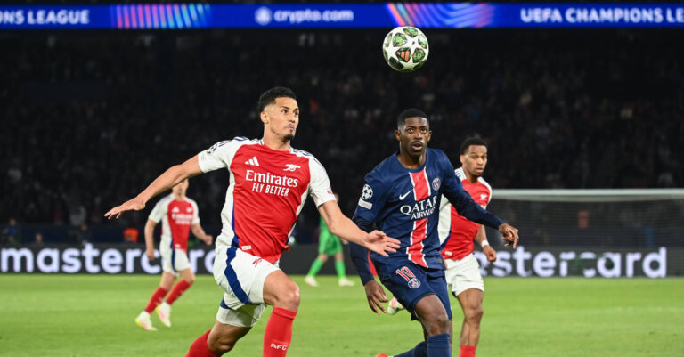 during the Champions League semi-final second leg between PSG and Arsenal at the Parc des Princes on May 7, 2025. - 07/05/2025 - France / Ile-de-France region / Paris - PUBLICATIONxNOTxINxFRAxRUS JulienxMattiax/xLexPictorium LePictorium_0307978
2025.05.07 Paryz
pilka nozna , Liga Mistrzow
Paris Saint-Germain - Arsenal Londyn
Foto IMAGO/PressFocus

!!! POLAND ONLY !!!