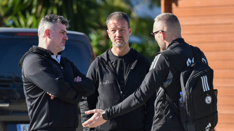 2026.01.12 Marbella, Hiszpania
pilka nozna przygotowania do sezonu Ekstraklasa sparing mecz towarzyski
Legia Warszawa - Puskas Akademia FC
N/z Michal Zewlakow Fredi Bobic Marek Papszun
Foto Wojciech Dobrzynski / Legionisci.com / PressFocus 
2026.01.12 Marbella, Spain
foorball preseason Ekstraklasa friendly match
Legia Warszawa - Puskas Academy FC
Credit: Wojciech Dobrzynski / Legionisci.com / PressFocus