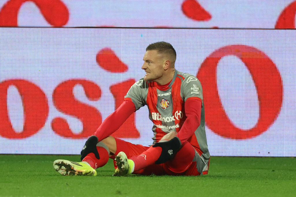 Cremonese's Jamie Vardy during the Serie A soccer match between Cremonese and Hellas Verona at the Giovanni Zini Stadium in Cremona Italy - 19 january 2026. Sport - Soccer . (Photo by Alberto Mariani/Lapresse) (Photo by Alberto Mariani/LaPresse/Sipa USA)
2026.01.19 Cremona
pilka nozna liga wloska
US Cremonese - Hellas Werona
Foto LaPresse/SIPA USA/PressFocus

!!! POLAND ONLY !!!