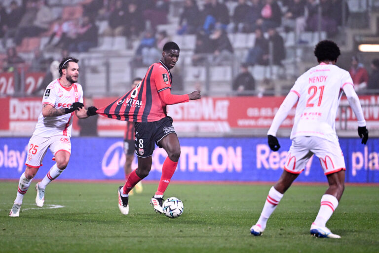 25 Jeremy GELIN (asnl) - 08 Kalidou SIDIBE (eag) during the Ligue 2 BKT match between Nancy and Guingamp at Stade Marcel Picot on January 19, 2026 in Nancy, France. (Photo by Christophe Saidi/FEP/Icon Sport/Sipa USA)
2026.01.19 Nancy
pilka nozna 2. liga francuska
AS Nancy Lorraine - En Avant Guingamp
Foto Icon Sport/SIPA USA/PressFocus

!!! POLAND ONLY !!!