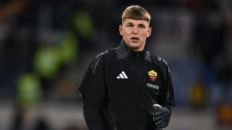 Radoslaw Zelezny of A.S. Roma participates in the 24th day of the Serie A Championship between A.S. Roma and Cagliari Calcio at the Olympic Stadium on February 9, 2026 in Rome, Italy. (Photo by Domenico Cippitelli/IPA Sport / ipa-agency.net/IPA/Sipa USA)
2026.02.09 Rzym
pilka nozna liga wloska
AS Roma - Cagliari Calcio
Foto IPA/SIPA USA/PressFocus

!!! POLAND ONLY !!!