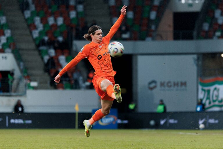 2026.02.14 Lubin
Pilka nozna PKO Ekstraklasa sezon 2025/2026
KGHM Zaglebie Lubin - Rakow Czestochowa
N/z Levente Szabo
Foto Tomasz Folta / PressFocus

2026.02.14 Lubin
Football PKO Ekstraklasa season 2025/2026
KGHM Zaglebie Lubin - Rakow Czestochowa
Levente Szabo
Credit: Tomasz Folta / PressFocus