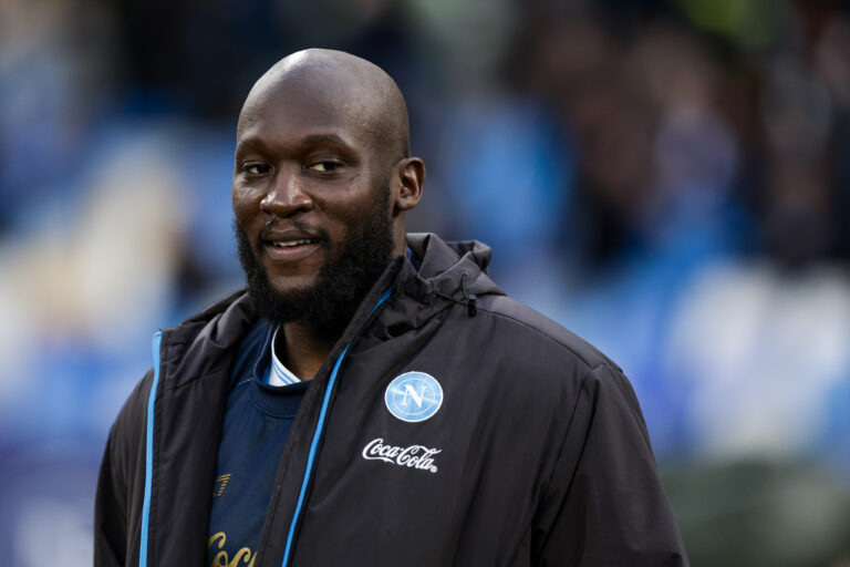 Napoli's Belgian forward Romelu Lukaku looks during the Serie A football match between SSC Napoli vs Lecce at the Diego Armando Maradona Stadium in Naples on March 14, 2026. (Photo by Antonio Balasco/IPA Sport / ipa-agency.net/IPA/Sipa USA)
2026.03.14 Neapol
pilka nozna liga wloska
SSC Napoli - US Lecce
Foto IPA/SIPA USA/PressFocus

!!! POLAND ONLY !!!