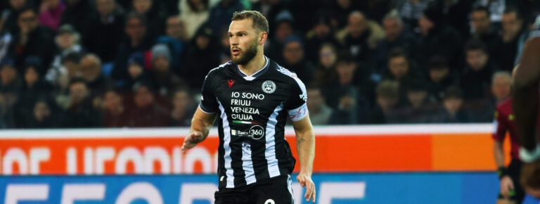 Udinese’s Jesper Karlstroem during the Serie A soccer match between Udinese and Juventus at the Bluenergy Stadium in Udine, north east Italy - Saturday, March 14,2026 sport - soccer (Photo by Andrea Bressanutti/Lapresse) (Photo by Andrea Bressanutti/LaPresse/Sipa USA)
2026.03.14 Udine
pilka nozna liga wloska
Udinese Calcio - Juventus Turyn
Foto LaPresse/SIPA USA/PressFocus

!!! POLAND ONLY !!!