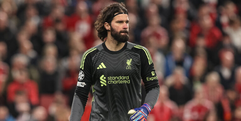 Liverpool goalkeeper Alisson Becker during the UEFA Champions League last 16 second leg match Liverpool vs Galatasaray at Anfield, Liverpool, United Kingdom on 18 March 2026

(Photo by Alfie Cosgrove/News Images) in Liverpool, United Kingdom on 3/18/2026. (Photo by Alfie Cosgrove/News Images/Sipa USA)
2026.03.18 Liverpool
pilka nozna liga mistrzow
Liverpool FC - Galatasaray Stambul

Foto News Images/SIPA USA/PressFocus

!!! POLAND ONLY !!!