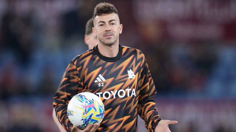 Roma’s Stephan El Shaarawy  during the Serie A EniLive soccer match between Roma and Pisa at the Rome's Olympic stadium, Italy - Friday  April 10, 2026 - Sport  Soccer ( Photo by Alfredo Falcone/LaPresse ) (Photo by Alfredo Falcone/LaPresse/Sipa USA)
2026.04.10 Rzym
pilka nozna liga wloska
AS Roma - Pisa SC
Foto LaPresse/SIPA USA/PressFocus

!!! POLAND ONLY !!!