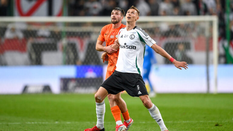 2026.04.17 Warszawa
pilka nozna PKO Ekstraklasa sezon 2025/2026
Legia Warszawa - Zaglebie Lubin
N/z Filip Kocaba, Rafal Adamski
Foto Weronika Morciszek / PressFocus

2026.04.17 Warszawa
Football - Polish PKO Ekstraklasa season 2025/2026
Legia Warszawa - Zaglebie Lubin
Filip Kocaba, Rafal Adamski
Credit: Weronika Morciszek / PressFocus