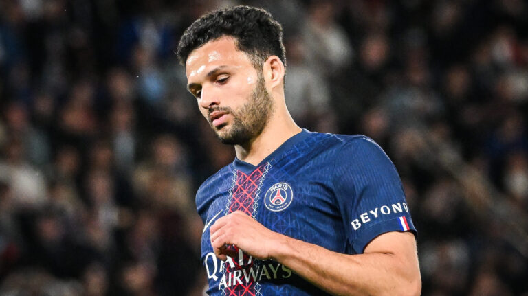 Goncalo RAMOS of PSG during the French championship Ligue 1 football match between Paris Saint-Germain and Olympique Lyonnais on 19 April 2026 at Parc des Princes stadium in Paris, France (Photo by /Sipa USA)
2026.04.19 Paryz
pilka nozna liga francuska
Paris Saint-Germain PSG - Olympique Lyon
Foto IPA/SIPA USA/PressFocus

!!! POLAND ONLY !!!