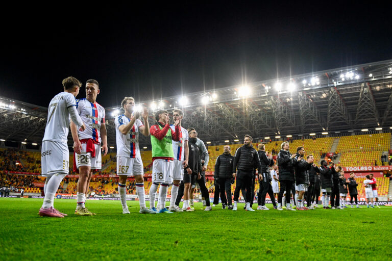 2026.04.24 Bialystok
pilka nozna PKO Ekstraklasa sezon 2025/2026
Jagiellonia Bialystok - Gornik Zabrze
N/z Gornik Zabrze
Foto Weronika Morciszek / PressFocus

2026.04.24 Bialystok
Football - Polish PKO Ekstraklasa season 2025/2026
Jagiellonia Bialystok - Gornik Zabrze
Gornik Zabrze
Credit: Weronika Morciszek / PressFocus