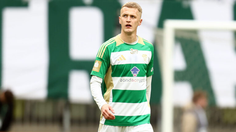 2026.04.25 Gdansk Pilka nozna PKO BP Ekstraklasa sezon 2025/2026 Lechia Gdansk - Rakow Czestochowa N/z Tomas Bobcek gol bramka radosc Foto Piotr Matusewicz / PressFocus

2026.04.25 Gdansk
Football Polish PKO BP Ekstraklasa season 2025/2026 
Lechia Gdansk - Rakow Czestochowa 
Tomas Bobcek gol bramka radosc 
Credit: Piotr Matusewicz / PressFocus