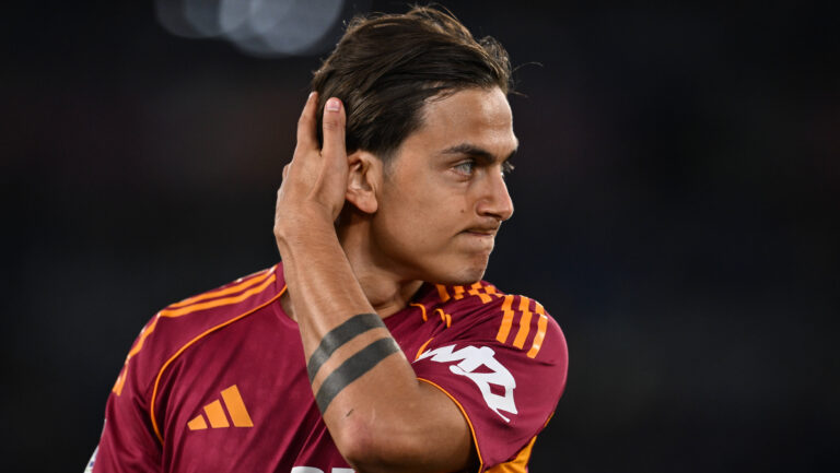 Dc Roma 04/05/2026 - campionato di calcio serie A / Roma-Fiorentina / foto Domenico Cippitelli/Image nella foto: Paulo Dybala PUBLICATIONxNOTxINxITA
2026.05.04 Rzym
pilka nozna , liga wloska
AS Roma - ACF Fiorentina
Foto IMAGO/PressFocus

!!! POLAND ONLY !!!