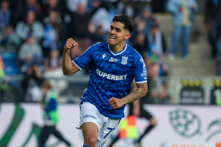2026.05.08 Poznan
Pilka nozna Ekstraklasa sezon 2025/2026
Lech Poznan - Arka Gdynia
N/z Luis Palma gol radosc bramka
Foto Pawel Jaskolka / PressFocus

2026.05.08 Poznan
Football Polish Ekstraklasa season 2025/2026
Lech Poznan - Arka Gdynia
Credit: Pawel Jaskolka / PressFocus