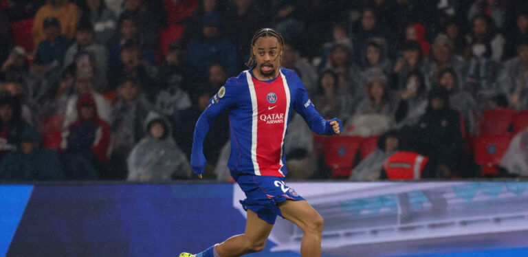 Bradley Barcola (PSG) - Photo : Michael Baucher/Michael Baucher / Psnewz/ SIPA /00326232_0126/Credit:PSNEWZ/SIPA/2605110227
2026.05.10 Paryz
pilka nozna liga frsncuska
PSG - Stade Brest
Foto PSNEWZ/SIPA/PressFocus

!!! POLAND ONLY !!!