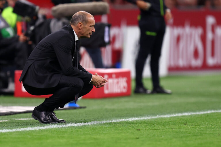 Ac Milan - Atalanta BC Massimiliano Allegri, head coach of Ac Milan looks on during the Serie A match beetween Ac Milan and Atalanta BC at Stadio Giuseppe Meazza on April 10, 2026 in Milano, Italy . Milano Stadio Giuseppe Meazza Italy Copyright: xMarcoxCanonierox
2026.05.10 Mediolan
pilka nozna liga wloska
AC Milan - Atalanta Bergamo

Foto IMAGO/PressFocus

!!! POLAND ONLY !!!