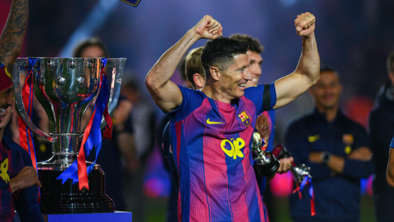 FC Barcelona, Barca v REAL MADRID SPOTIFY CAMP NOU. BARCELONA May 10,2026 FC BARCELONA vs REAL MADRID MAY 10 ,2026 Robert Lewandowski 9 of FC Barcelona League championship celebration after the match between FC Barcelona and Real Madrid corresponding to the thirty-five day of La Liga EA Sports at at Spotify Camp Nou in Barcelona, Spain. Barcelona ESP Copyright: xS.xRosx
2026.05.10 Barcelona
pilka nozna liga hiszpanska
FC Barcelona - Real Madryt
Foto IMAGO/PressFocus

!!! POLAND ONLY !!!