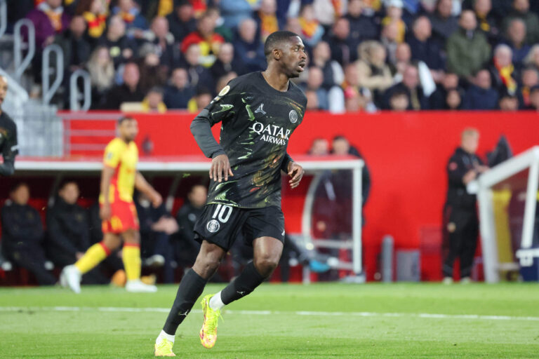 Ousmane DEMBELE (PSG) lors du match RC Lens vs Paris Saint-Germain, Ligue 1 J29, stade Bollaert-Delelis, le 13 mai 2026 - photo Laurent Sanson / PsnewZ - Photo : Laurent SANSON / PsnewZ/Laurent Sanson / Psnewz/ SIPA /00326316_0119/Credit:PSNEWZ/SIPA/2605132212
2026.05.13 Lens
pilka nozna liga francuska
RC Lens - Paris Saint-Germain
Foto PSNEWZ/SIPA/PressFocus

!!! POLAND ONLY !!!