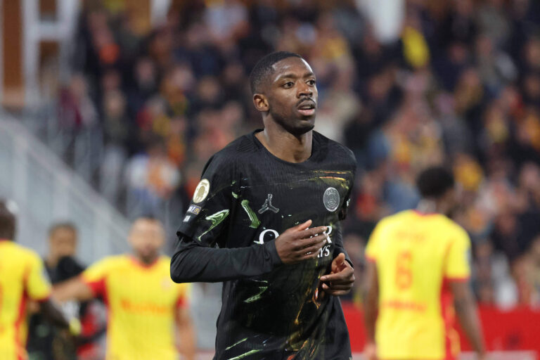 Ousmane DEMBELE (PSG) lors du match RC Lens vs Paris Saint-Germain, Ligue 1 J29, stade Bollaert-Delelis, le 13 mai 2026 - photo Laurent Sanson / PsnewZ - Photo : Laurent SANSON / PsnewZ/Laurent Sanson / Psnewz/ SIPA /00326316_0139/Credit:PSNEWZ/SIPA/2605132228
2026.05.13 Lens
pilka nozna liga francuska
RC Lens - Paris Saint-Germain
Foto PSNEWZ/SIPA/PressFocus

!!! POLAND ONLY !!!