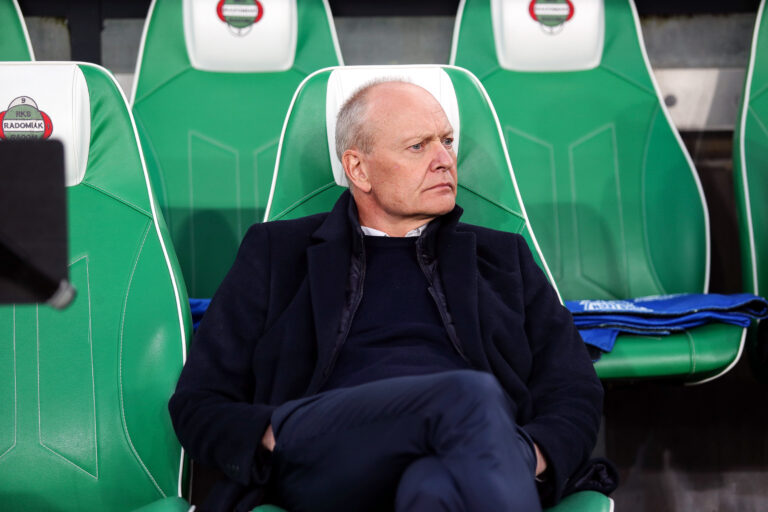 2026.05.16 Radom Pilka Nozna PKO Ekstraklasa Sezon 2025/2026 Radomiak Radom - Lech Poznan N/z Niels Frederiksen Foto Dawid Figura/PressFocus  2026.05.16 Radom Football Polish Ekstraklasa Season 2025/2026 Radomiak Radom - Lech Poznan Niels Frederiksen Credit: Dawid Figura/PressFocus