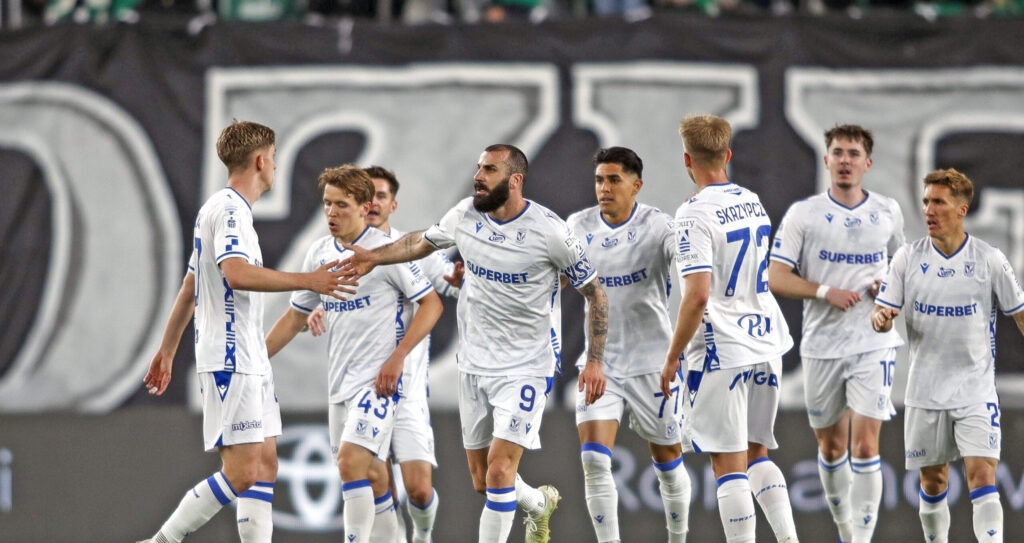 2026.05.16 Radom Pilka Nozna PKO Ekstraklasa Sezon 2025/2026 Radomiak Radom - Lech Poznan N/z Mikael Ishak Gol Bramka Radosc Foto Dawid Figura/PressFocus  2026.05.16 Radom Football Polish Ekstraklasa Season 2025/2026 Radomiak Radom - Lech Poznan Mikael Ishak Gol Bramka Radosc Credit: Dawid Figura/PressFocus